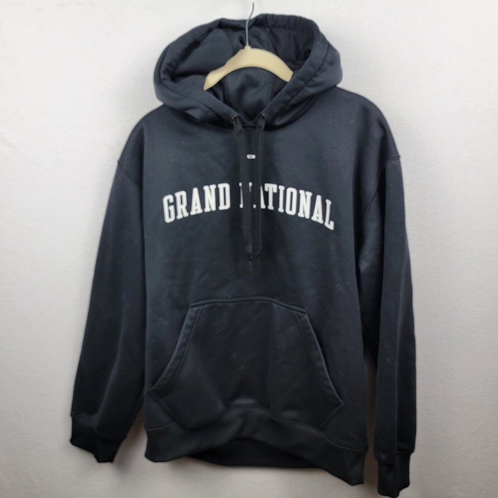 Under Armour Storm Hoodie Sweatshirt Size SM Black Grand National